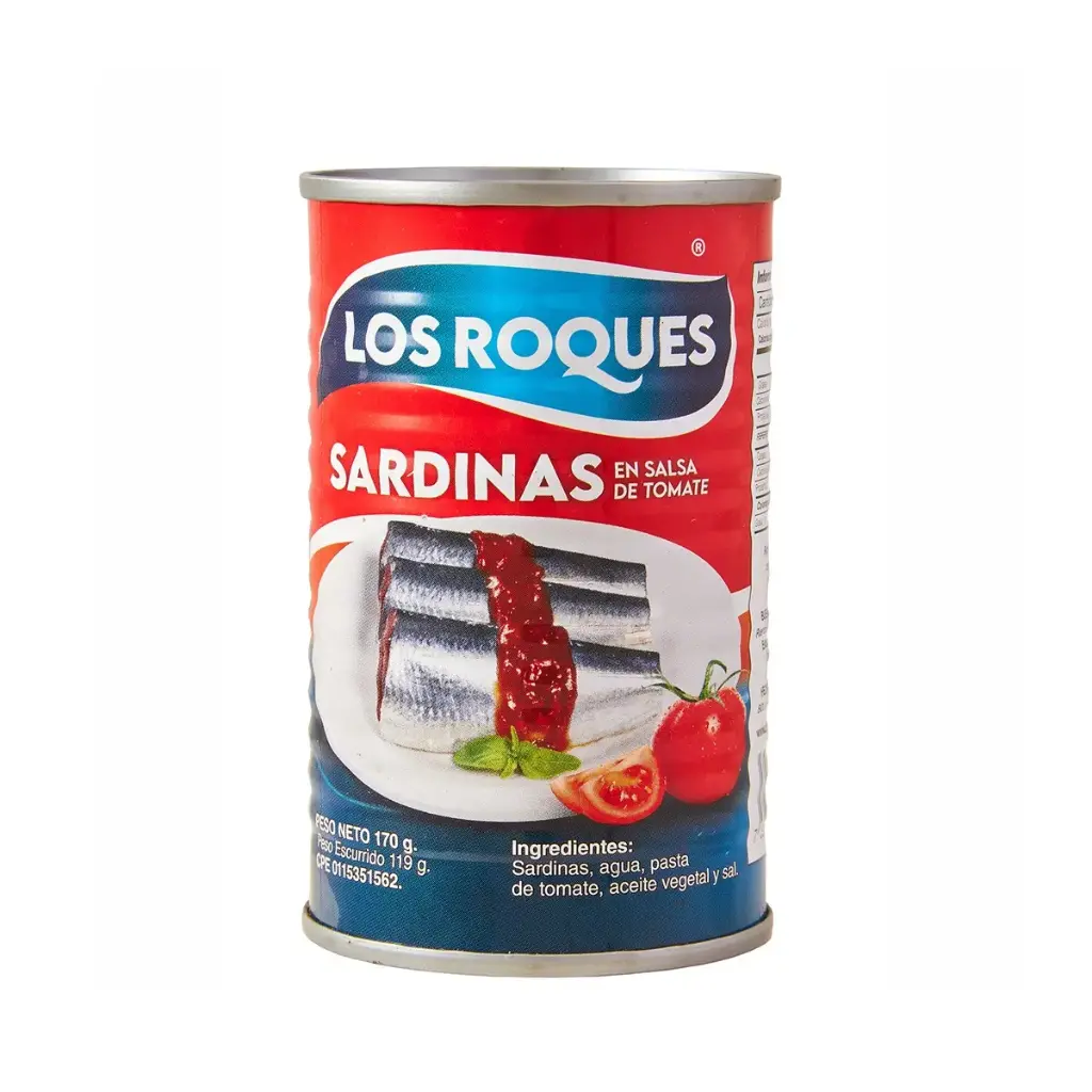 Sardina en Salsa de Tomate Los Roques 