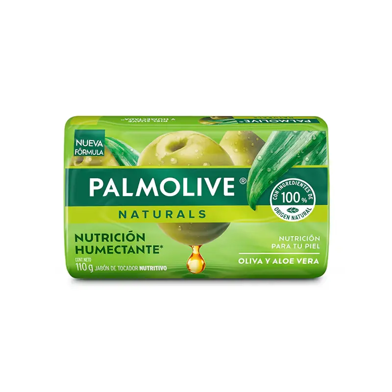Jabón De Baño Palmolive Oliva Y Aloe Vera 85G
