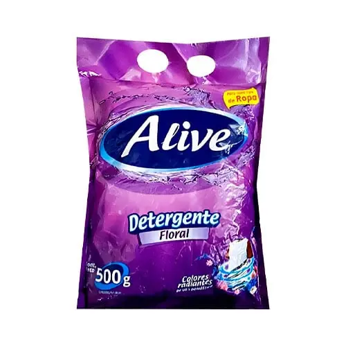 Detergente Alive Floral 500g