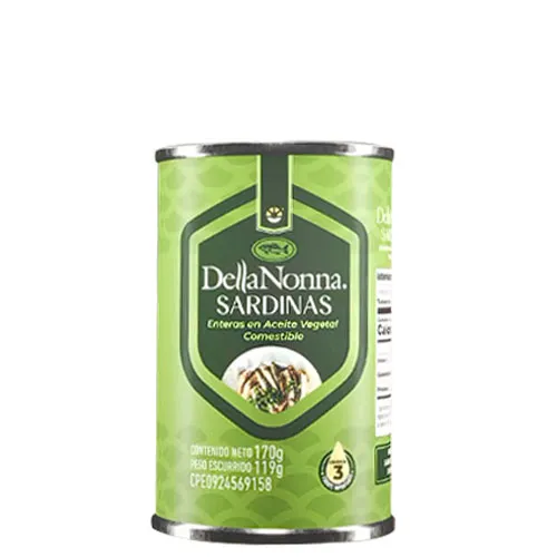 Sardina Della Nonna En Aceite Vegetal 